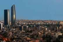 Panoramic view of Amman city Panoramic view of Amman city